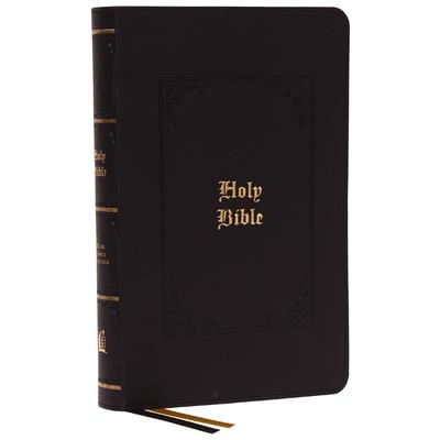 Kjv, Personal Size Large Print Reference Bible, Vintage Series, Leathersoft, Black, Red Letter, Thumb Indexed, Comfort Print