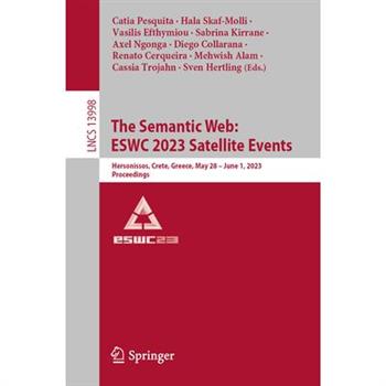 The Semantic Web: Eswc 2023 Satellite Events