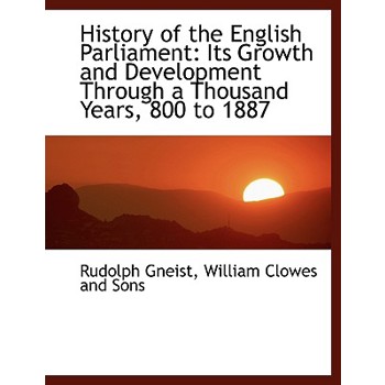 History of the English Parliament