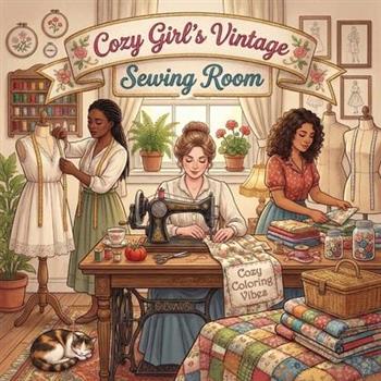 Cozy Girl's Vintage Sewing Room