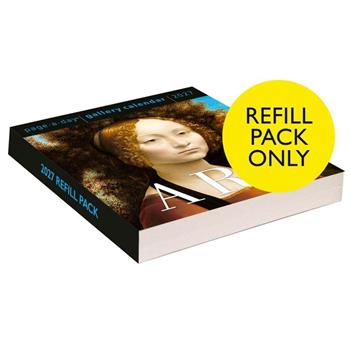 Art Page-A-Day(r) Gallery Calendar Refill Pack 2027