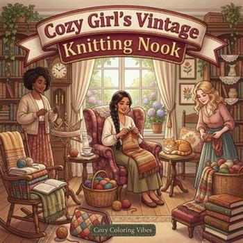 Cozy Girl's Vintage Knitting Nook