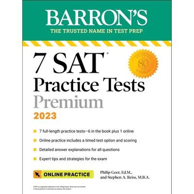 7 SAT Practice Tests 2023 ＋ Online Practice