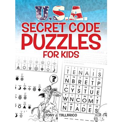 U.S.A. Secret Code Puzzles for Kids