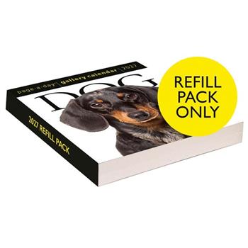 Dog Page-A-Day(r) Gallery Calendar Refill Pack 2027