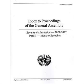 Index to Proceedings of the General Assembly 2021/2022
