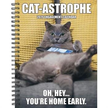Cat-Astrophe 2026 6.5 X 8.5 Engagement Calendar
