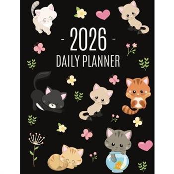 Cats Daily Planner 2026