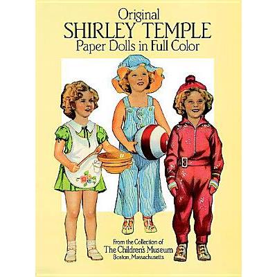Original Shirley Temple Paper Dolls in Full Color