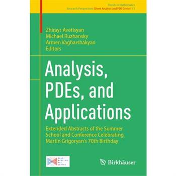 Analysis, Pdes, and Applications