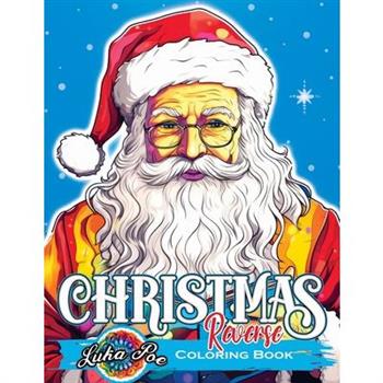 Reverse Coloring Book Christmas
