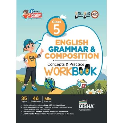 Perfect Genius Class 5 English Grammar & Composition Concepts & Practice Workbook Follows NEP 2020 Guidelines