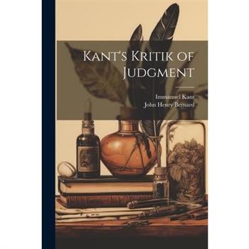 Kant's Kritik of Judgment