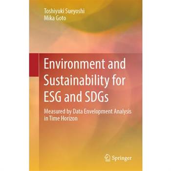 Environment and Sustainability for Esg and Sdgs