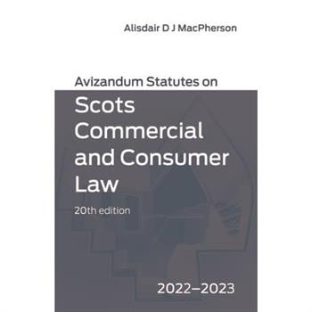 Avizandum Statutes on Scots Commercial and Consumer Law
