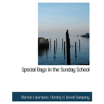 Special Days in the Sunday School
