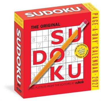 Original Sudoku Page-A-Day(r) Calendar 2027