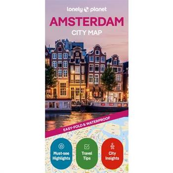 Lonely Planet Amsterdam City Map