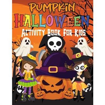 Halloween Activity Book for Kids Ages 4-8