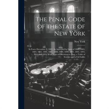 The Penal Code of the State of New York