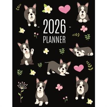 Boston Terrier Planner 2026