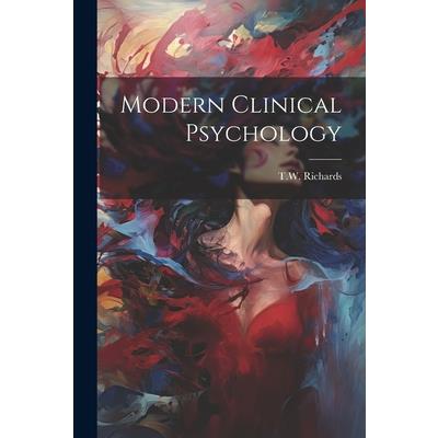 Modern Clinical Psychology