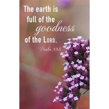 General Worship Bulletin: Earth Is Full (Package of 100)