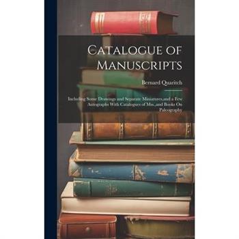 Catalogue of Manuscripts