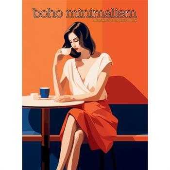 Boho Minimalism - A Fashion Coloring Book