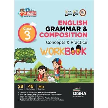 Perfect Genius Class 3 English Grammar & Composition Concepts & Practice Workbook Follows NEP 2020 Guidelines