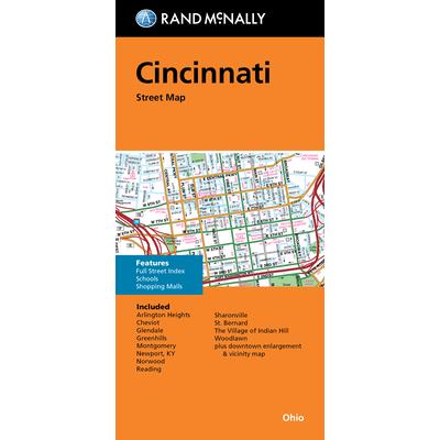 Rand McNally Folded Map: Cincinnati Street Map