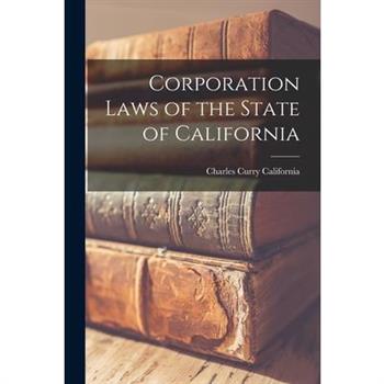 Corporation Laws of the State of California