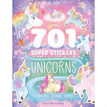 701 Super Stickers Unicorns