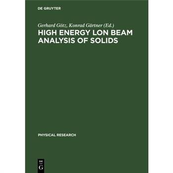 High Energy lon Beam Analysis of Solids