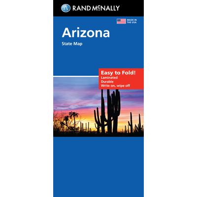 Rand McNally Easy to Fold: Arizona State Laminated Map
