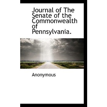 Journal of the Senate of the Commonwealth of Pennsylvania.
