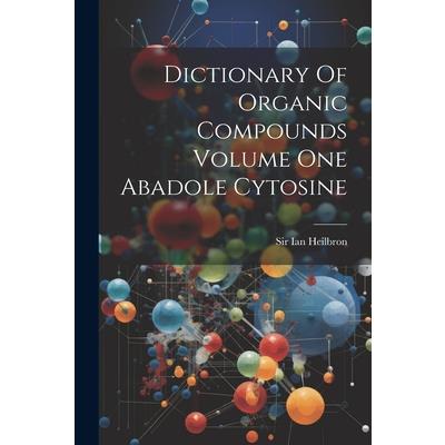 Dictionary Of Organic Compounds Volume One Abadole Cytosine