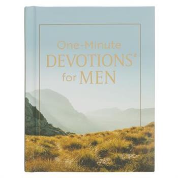One-Minute Devotions for Men Hc
