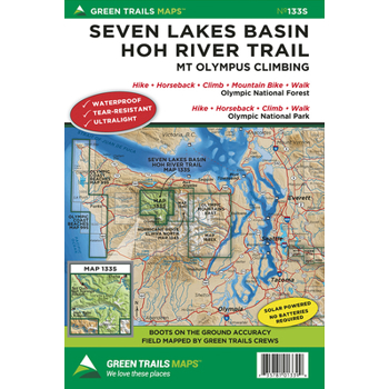 Seven Lakes Basin * Hoh River Trail, Wa No. 133s