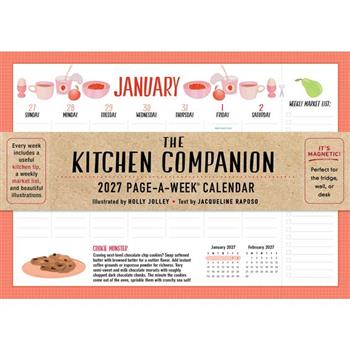 The Kitchen Companion Page-A-Week Calendar 2027