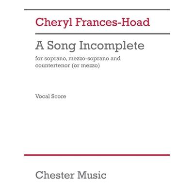 A Song Incomplete (3 Performance Scores)