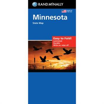 Rand McNally Easy to Fold: Minnesota State Laminated Map
