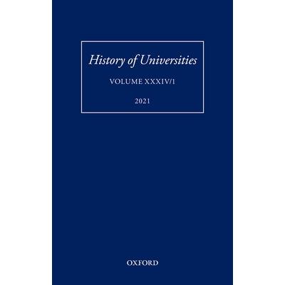 History of Universities: Volume XXXIV/1