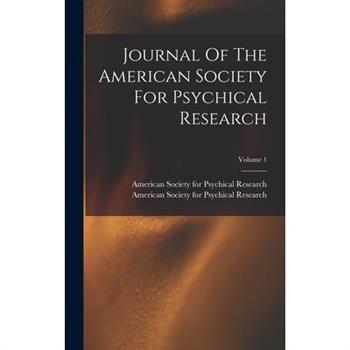 Journal Of The American Society For Psychical Research; Volume 1