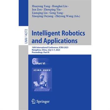 Intelligent Robotics and Applications
