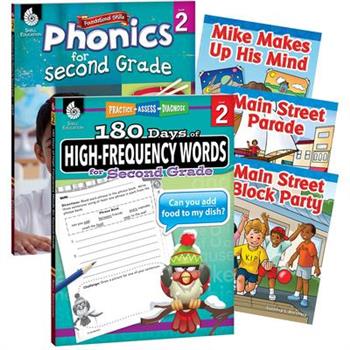 Learn-At-Home: Phonics Practice Reading Grade 2 Bundle: 5-Book Set