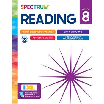 Spectrum Reading Workbook, Grade 8