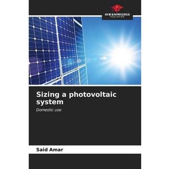 Sizing a photovoltaic system