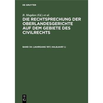 (Jahrgang 1917, Halbjahr 1.)