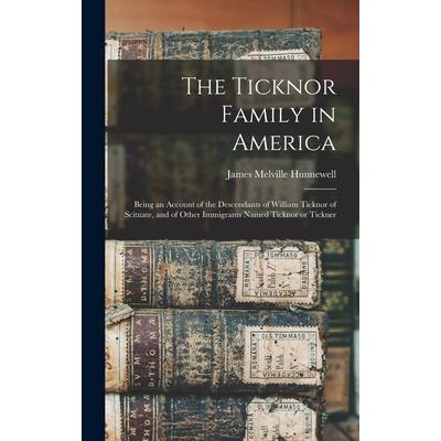 The Ticknor Family in America